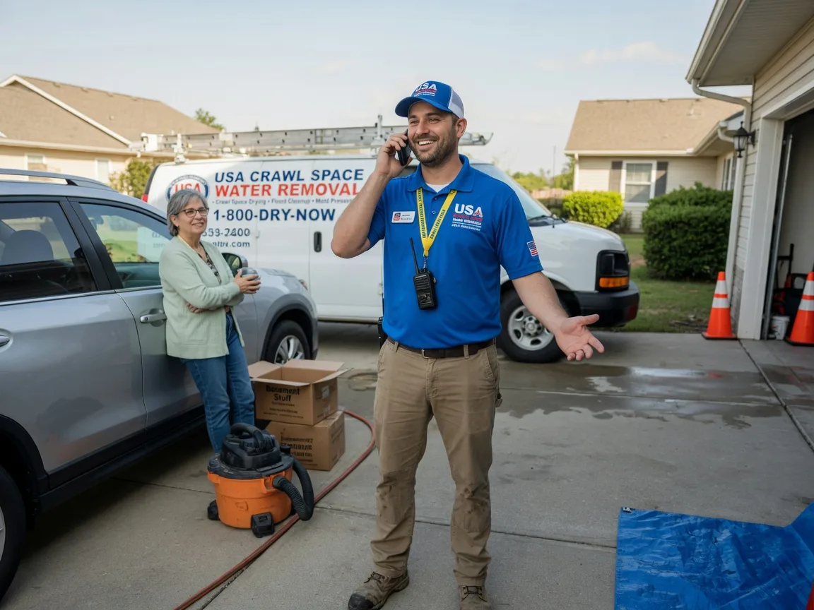 Crawl Space Water Removal Wright, AR FAQs